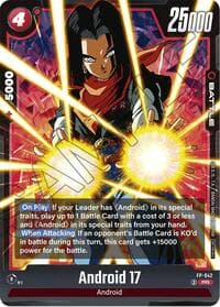 Android 17 - FP-042 - Fusion World Promotion Cards and Packs - Dragon Ball Super: Fusion World card