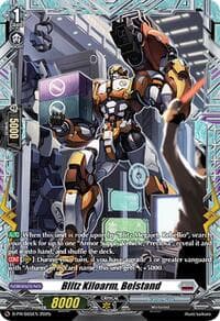 Blitz Kiloarm, Beistand - D Promo Cards - Cardfight Vanguard card