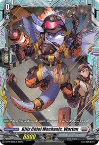Blitz Chief Mechanic, Warton - D Promo Cards - Cardfight Vanguard card
