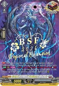 Star Quaking Dragon of Maximal Destruction, Vazquais (Regional Champion) - Bushiroad Event Cards - Cardfight Vanguard card