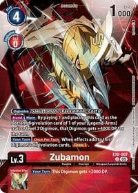 Zubamon (Versus Monsters Legend Pack 2025) - Versus Monsters - Digimon Card Game card