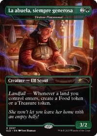 La abuela, siempre generosa - Tireless Provisioner - Secret Lair Drop Series - Magic: The Gathering card