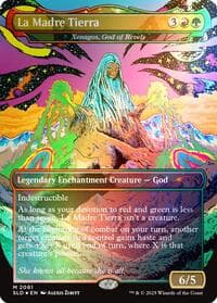 La Madre Tierra - Xenagos, God of Revels (Rainbow Foil) - Secret Lair Drop Series - Magic: The Gathering card
