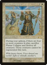 Planar Collapse - Urza's Legacy - Magic: The Gathering card