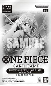 Beginners Deck Party [ST-23] - [ST-28] Winner Pack - One Piece Promotion Cards - One Piece Card Game card