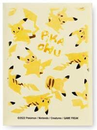 Pokemon TCG: Pokemon Center Exclusive - Pikachu Allover V2 (65 Pack) - Pokemon International Card Sleeves - Card Sleeves card
