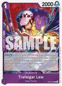 Trafalgar Law (Beginners Deck Party [ST-23] - [ST-28] Participation Pack) - One Piece Promotion Cards - One Piece Card Game card