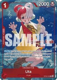 Uta (Beginners Deck Party [ST-23] - [ST-28] Winner Pack) - One Piece Promotion Cards - One Piece Card Game card