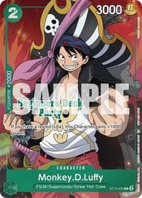 Monkey.D.Luffy (Beginners Deck Party [ST-23] - [ST-28] Winner Pack) - One Piece Promotion Cards - One Piece Card Game card