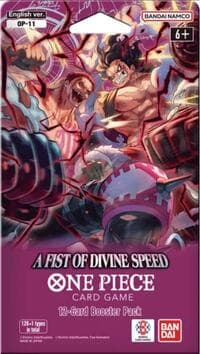 A Fist of Divine Speed - Sleeved Booster Pack - A Fist of Divine Speed - One Piece Card Game card
