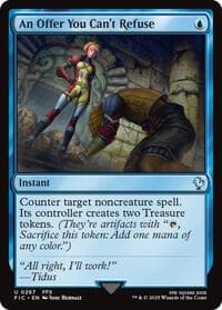An Offer You Can't Refuse (Surge Foil) - Commander: FINAL FANTASY - Magic: The Gathering card