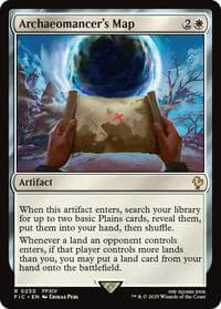 Archaeomancer's Map (Surge Foil) - Commander: FINAL FANTASY - Magic: The Gathering card