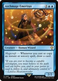 Archmage Emeritus (Surge Foil) - Commander: FINAL FANTASY - Magic: The Gathering card