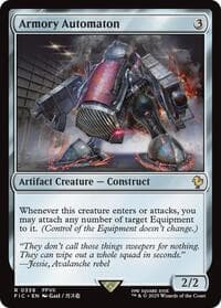 Armory Automaton (Surge Foil) - Commander: FINAL FANTASY - Magic: The Gathering card