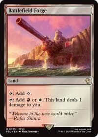 Battlefield Forge (Surge Foil) - Commander: FINAL FANTASY - Magic: The Gathering card