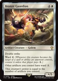 Bronze Guardian (Surge Foil) - Commander: FINAL FANTASY - Magic: The Gathering card
