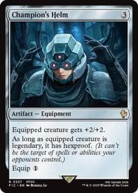 Champion's Helm (Surge Foil) - Commander: FINAL FANTASY - Magic: The Gathering card
