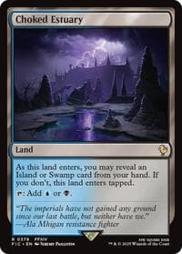 Choked Estuary (Surge Foil) - Commander: FINAL FANTASY - Magic: The Gathering card