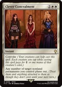 Clever Concealment (Surge Foil) - Commander: FINAL FANTASY - Magic: The Gathering card