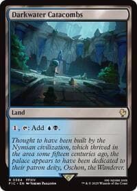 Darkwater Catacombs (Surge Foil) - Commander: FINAL FANTASY - Magic: The Gathering card