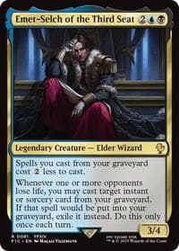 Emet-Selch of the Third Seat (Surge Foil) - Commander: FINAL FANTASY - Magic: The Gathering card