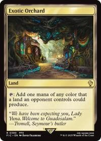 Exotic Orchard (Surge Foil) - Commander: FINAL FANTASY - Magic: The Gathering card