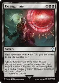 Exsanguinate (Surge Foil) - Commander: FINAL FANTASY - Magic: The Gathering card