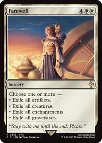 Farewell (Surge Foil) - Commander: FINAL FANTASY - Magic: The Gathering card