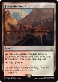 Furycalm Snarl (Surge Foil) - Commander: FINAL FANTASY - Magic: The Gathering card