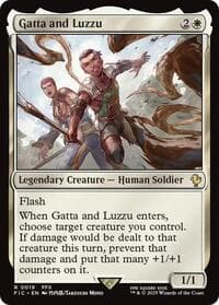 Gatta and Luzzu (Surge Foil) - Commander: FINAL FANTASY - Magic: The Gathering card