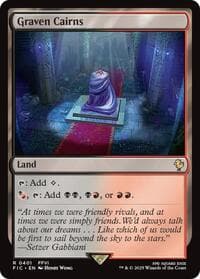 Graven Cairns (Surge Foil) - Commander: FINAL FANTASY - Magic: The Gathering card