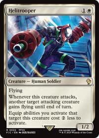 Helitrooper (Surge Foil) - Commander: FINAL FANTASY - Magic: The Gathering card