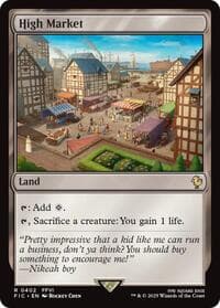 High Market (Surge Foil) - Commander: FINAL FANTASY - Magic: The Gathering card