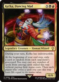 Kefka, Dancing Mad (Surge Foil) - Commander: FINAL FANTASY - Magic: The Gathering card
