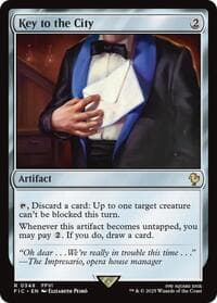 Key to the City (Surge Foil) - Commander: FINAL FANTASY - Magic: The Gathering card