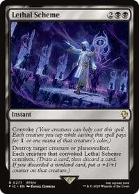 Lethal Scheme (Surge Foil) - Commander: FINAL FANTASY - Magic: The Gathering card