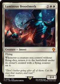 Luminous Broodmoth (Surge Foil) - Commander: FINAL FANTASY - Magic: The Gathering card