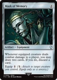 Mask of Memory (Surge Foil) - Commander: FINAL FANTASY - Magic: The Gathering card