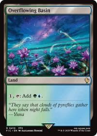 Overflowing Basin (Surge Foil) - Commander: FINAL FANTASY - Magic: The Gathering card