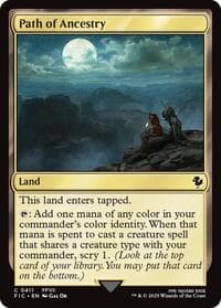Path of Ancestry (Surge Foil) - Commander: FINAL FANTASY - Magic: The Gathering card