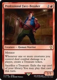 Professional Face-Breaker (Surge Foil) - Commander: FINAL FANTASY - Magic: The Gathering card