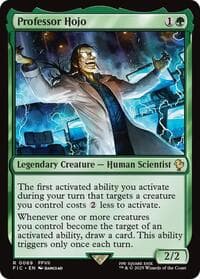 Professor Hojo (Surge Foil) - Commander: FINAL FANTASY - Magic: The Gathering card