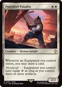 Puresteel Paladin (Surge Foil) - Commander: FINAL FANTASY - Magic: The Gathering card
