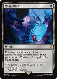 Reanimate (Surge Foil) - Commander: FINAL FANTASY - Magic: The Gathering card