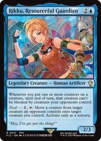 Rikku, Resourceful Guardian (Surge Foil) - Commander: FINAL FANTASY - Magic: The Gathering card
