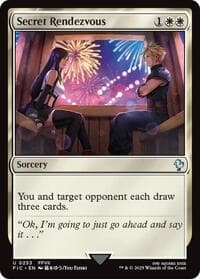 Secret Rendezvous (0253) (Surge Foil) - Commander: FINAL FANTASY - Magic: The Gathering card