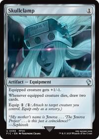Skullclamp (Surge Foil) - Commander: FINAL FANTASY - Magic: The Gathering card