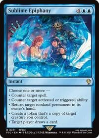 Sublime Epiphany (Surge Foil) - Commander: FINAL FANTASY - Magic: The Gathering card