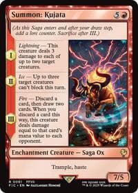 Summon: Kujata (Surge Foil) - Commander: FINAL FANTASY - Magic: The Gathering card