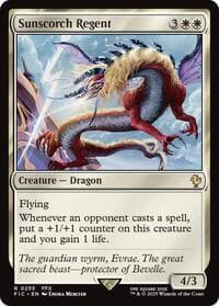 Sunscorch Regent (Surge Foil) - Commander: FINAL FANTASY - Magic: The Gathering card